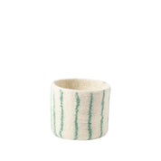 Flower Pot 25 Thin-Stripes – Vaso in lana impermeabile design | Aveva