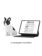 French Bulldog 04S-M04 Building Block Model – Realistic Dog Construction Set | Jekca