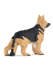 German Shepherd 01S-M01 Building Block Model – Realistic Dog Construction Set | Jekca