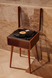 Dean Natural – Giradischi con LED, Bluetooth e gambe rimovibili | Crosley