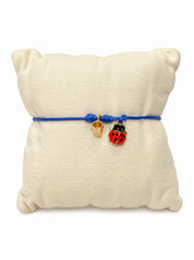 Bracciale Filo Magico Coccinella Portafortuna – Braccialetto con Charm, Idea Regalo Disponibile in 10 Colori | Keep Out