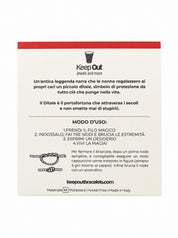 Bracciale Filo Magico Coccinella Portafortuna – Braccialetto con Charm, Idea Regalo Disponibile in 10 Colori | Keep Out