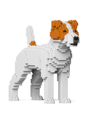 Jack Russell Terrier 01S-M01 Building Block Model – Realistic Dog Construction Set | Jekca