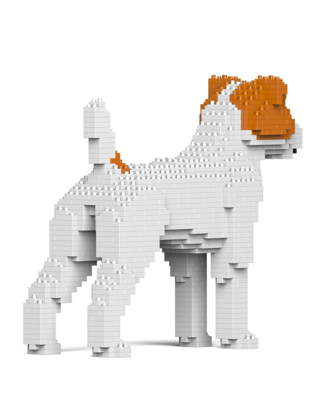 Jack Russell Terrier 01S-M01 Building Block Model – Realistic Dog Construction Set | Jekca