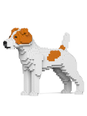 Jack Russell Terrier 01S-M01 Building Block Model – Realistic Dog Construction Set | Jekca