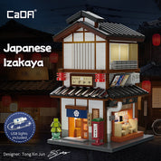 Japanese Street Scene - Yakitori Izakaya – Set costruzioni giapponese 1195pz.| CaDA