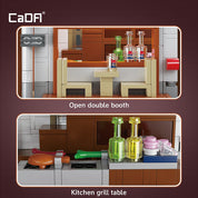 Japanese Street Scene - Yakitori Izakaya – Set costruzioni giapponese 1195pz.| CaDA