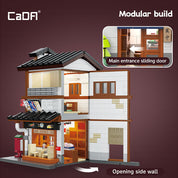 Japanese Street Scene - Yakitori Izakaya – Set costruzioni giapponese 1195pz.| CaDA