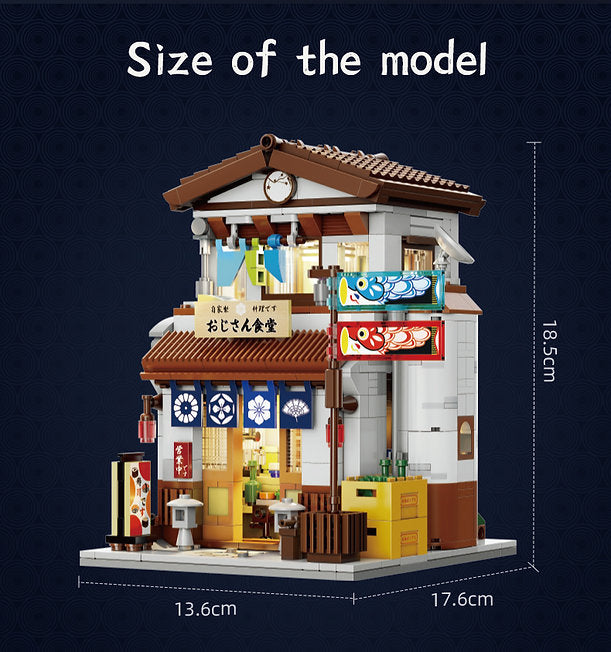 Japanese Style Canteen – Set costruzioni ristorante 861pz. | CaDA
