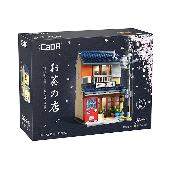 Japanese Tea Shop – Set costruzioni negozio tè 1200pz. | CaDA