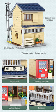 Japanese Tea Shop – Set costruzioni negozio tè 1200pz. | CaDA
