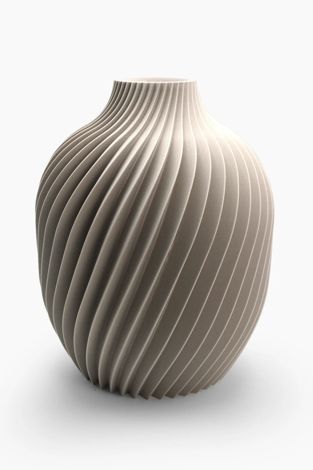 KIVAN Tortora M – Vaso portafiori a spirale | Yliaca