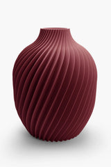 KIVAN Borgogna S – Vaso portafiori a spirale | Yliaca