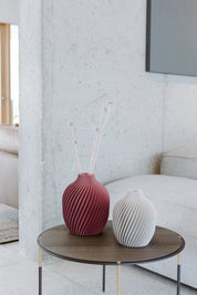 KIVAN Borgogna S – Vaso portafiori a spirale | Yliaca