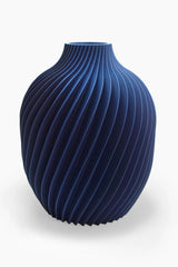 KIVAN Cobalto S – Vaso portafiori a spirale | Yliaca
