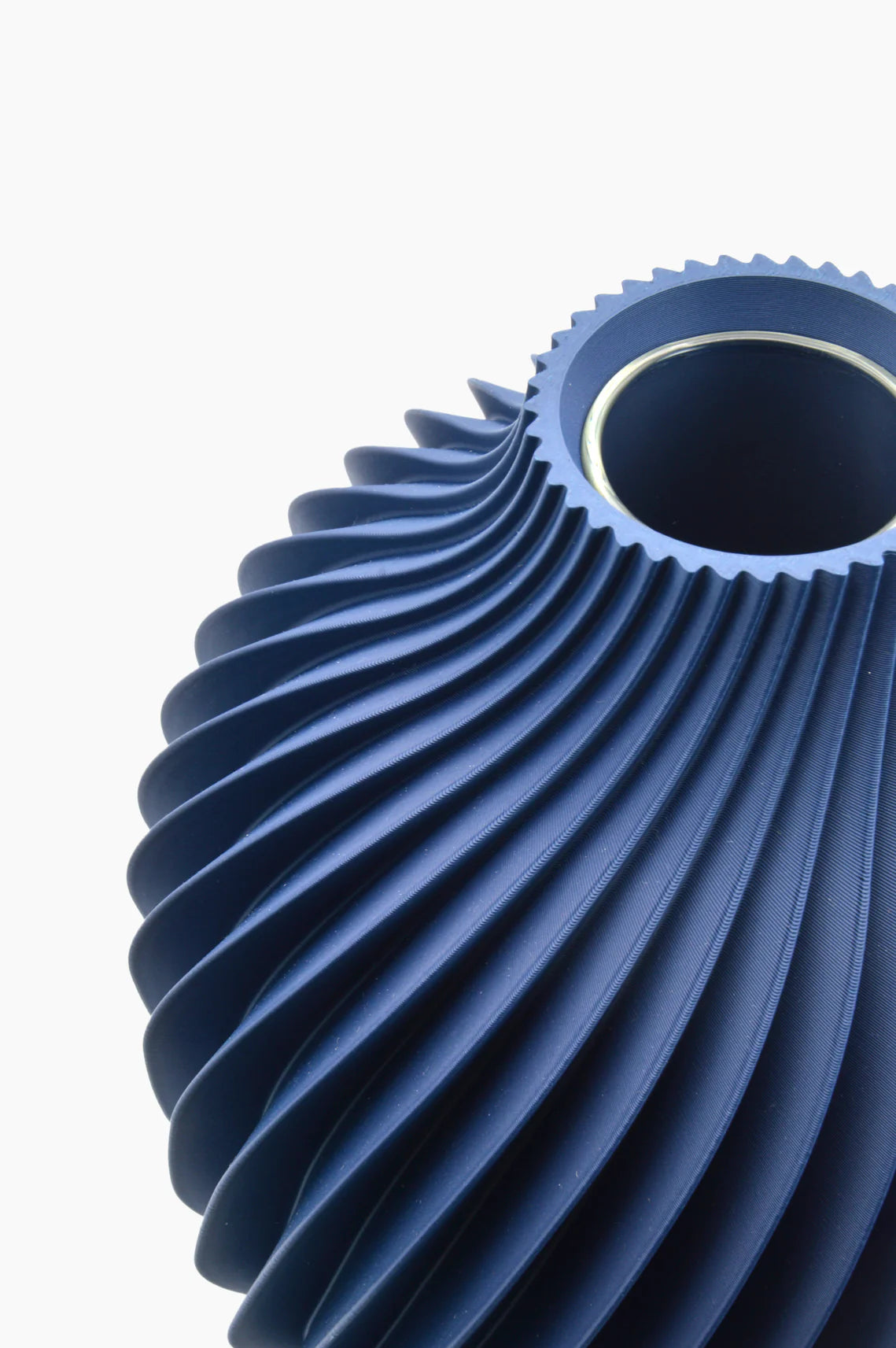 KIVAN Cobalto S – Vaso portafiori a spirale | Yliaca