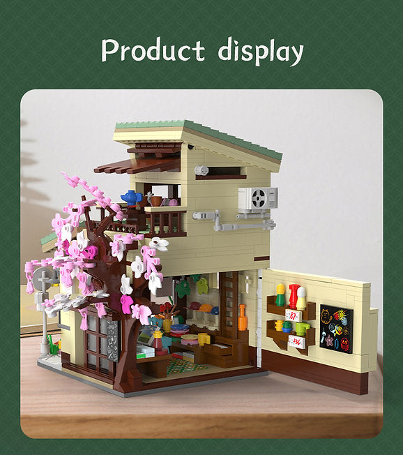 Kitty Grocery Store – Set costruzioni negozio giapponese 921pz.| CaDA