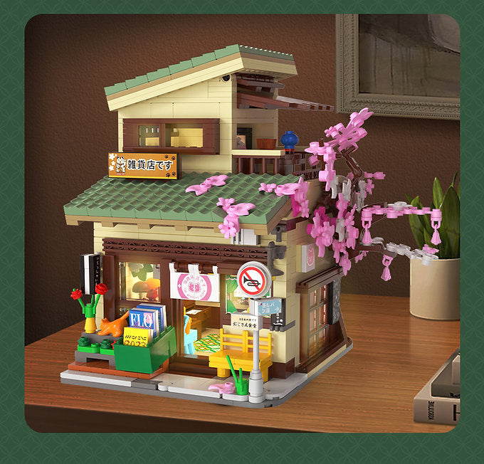 Kitty Grocery Store – Set costruzioni negozio giapponese 921pz.| CaDA