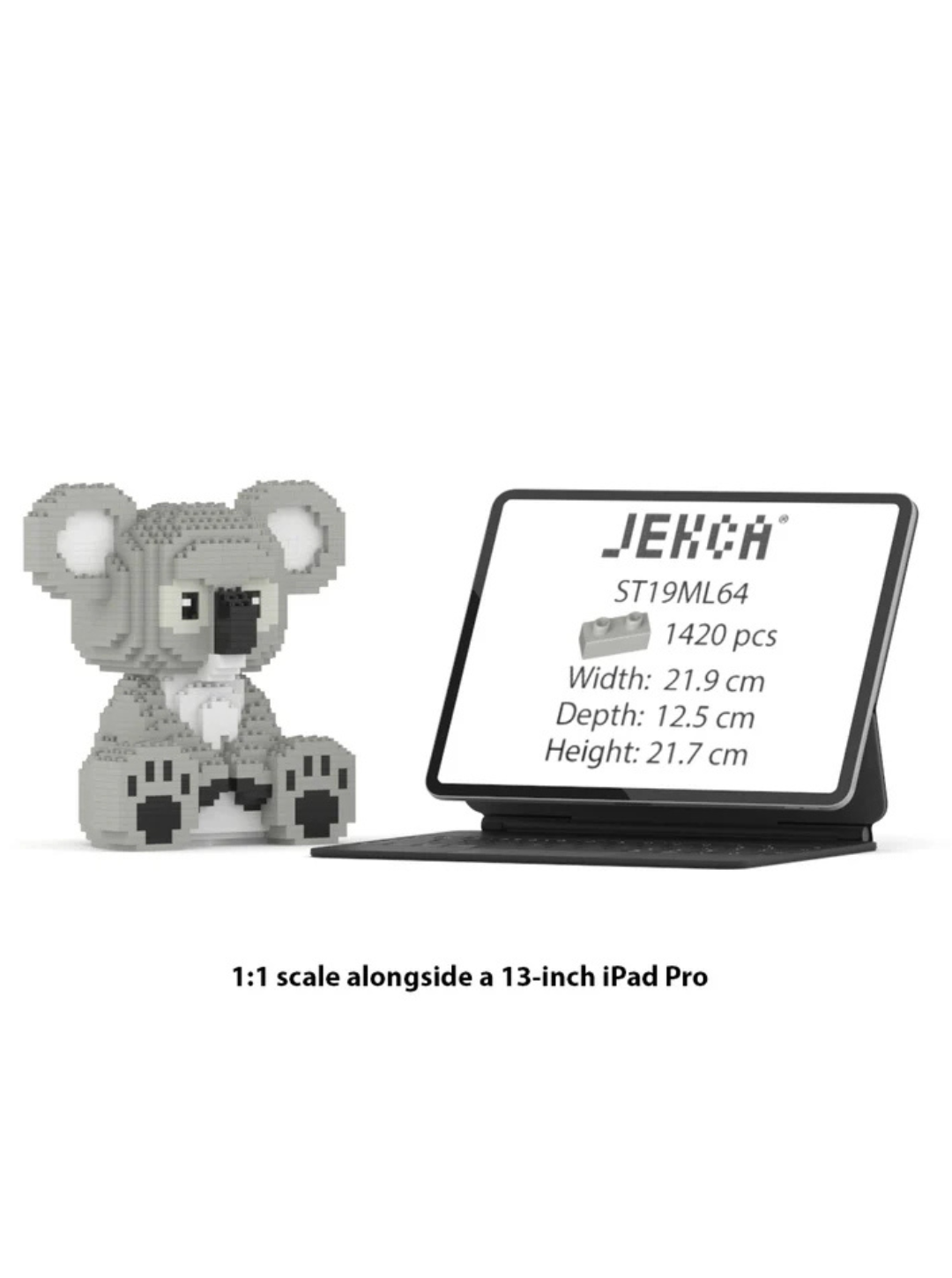 Koala 02 Building Block Model – Realistic Construction Set | Jekca