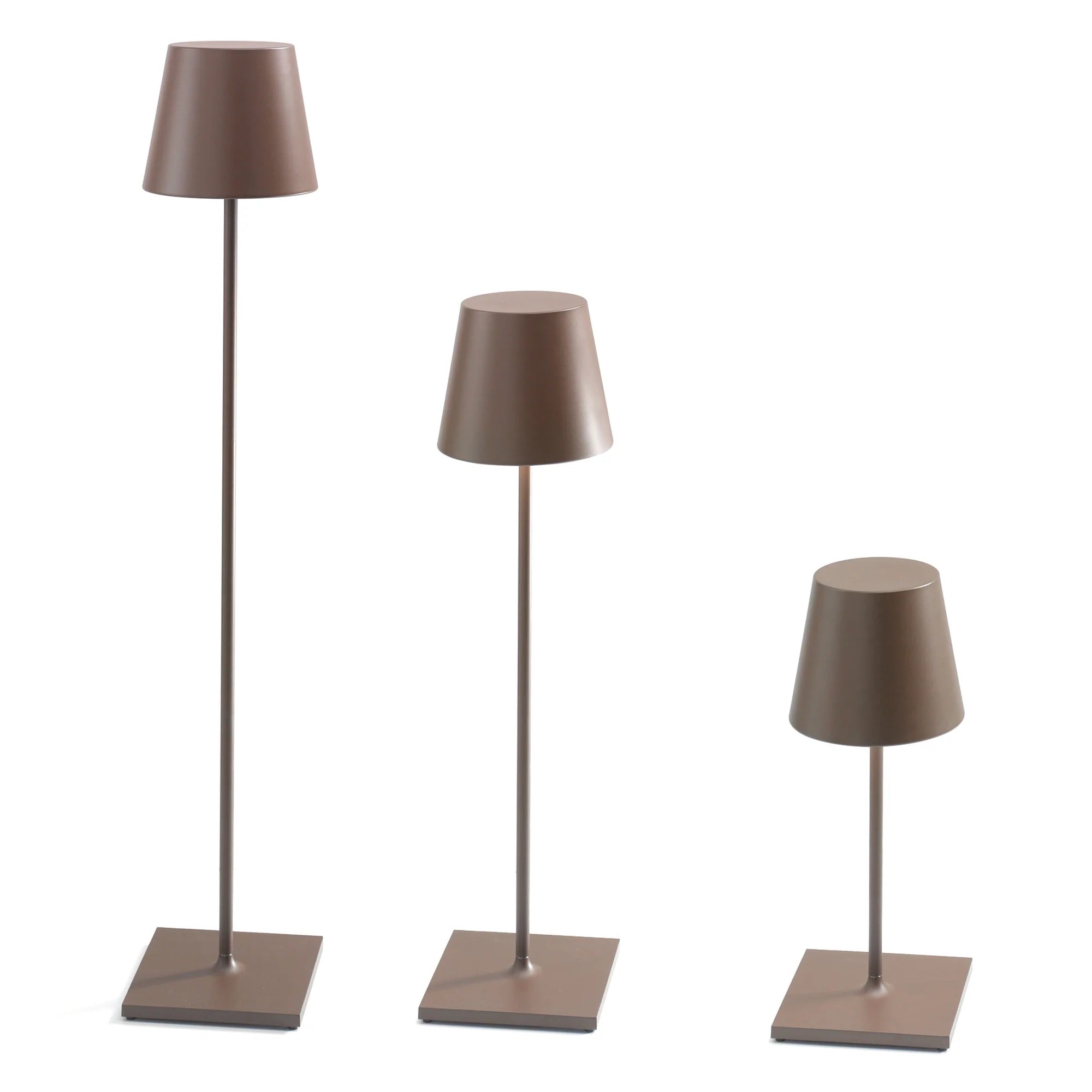 Zafferano Poldina PRO XXL – Lampada da Terra Ricaricabile con Luce LED Dimmerabile