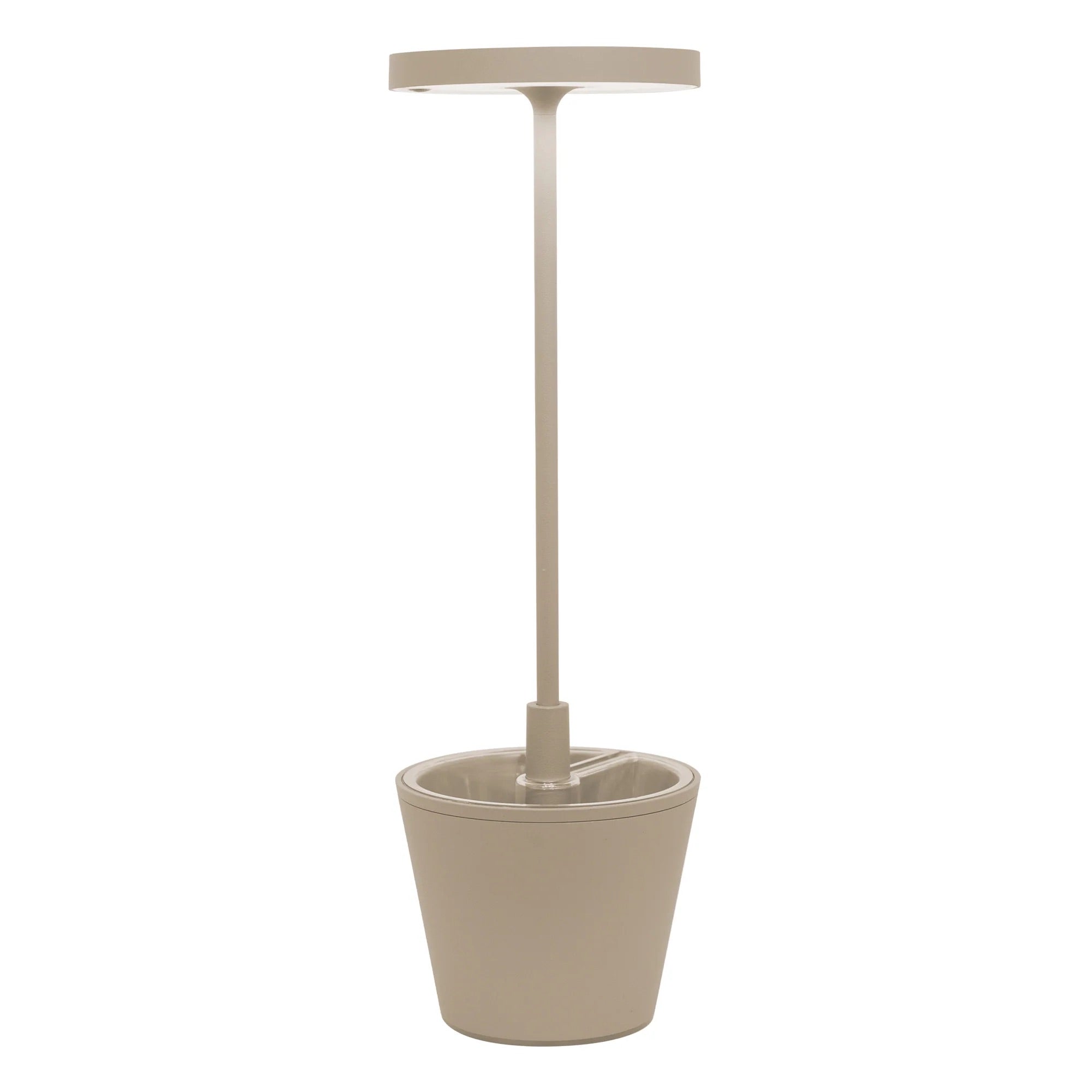 Zafferano Poldina Reverso – Lampada da tavolo LED ricaricabile, design moderno