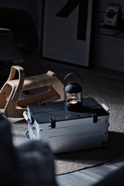 Light Speaker Black – Speaker Portatile Bluetooth con Luce LED e Design Trasparente