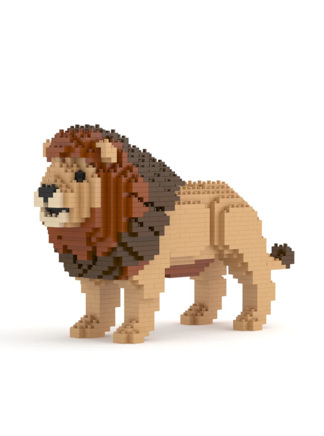 Lion 03S Building Block Model – Realistic Construction Set | Jekca