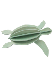Lovi Sea Turtle – Tartaruga Decorativa in Legno Mint Green | Lovi