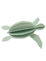 Lovi Sea Turtle – Tartaruga Decorativa in Legno Mint Green | Lovi