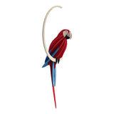 Pappagallo Scarlet Macaw Bright Red 34 cm – Decorazione Tropicale in Legno | Lovi