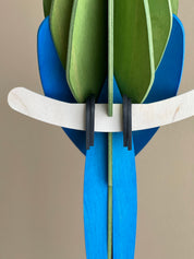 Pappagallo Great Green Macaw  50cm – Decorazione Tropicale in Legno | Lovi