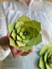 Lovi Decor Flower – Fiore Decorativo in Legno Pale Green | Lovi