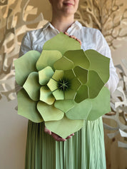 Lovi Decor Flower – Fiore Decorativo in Legno Pale Green | Lovi