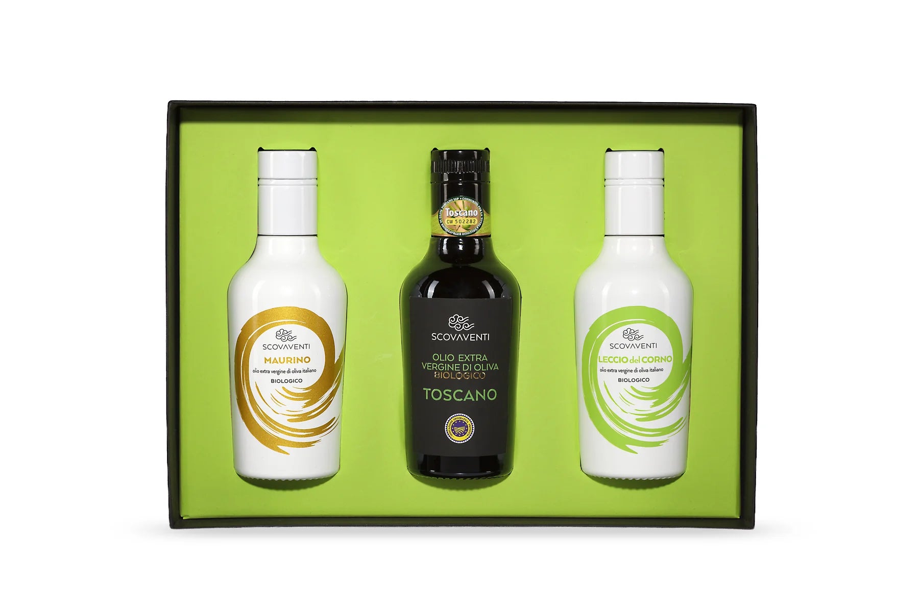 Confezione regalo Degustazione Olio Extravergine di Oliva Biologico 250ml | SCOVAVENTI