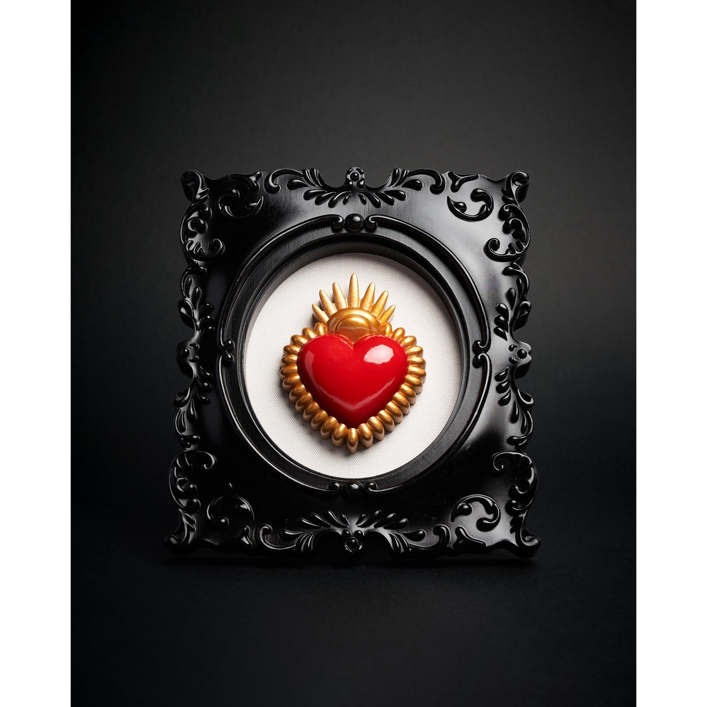 Quadro Heart Red/Gold