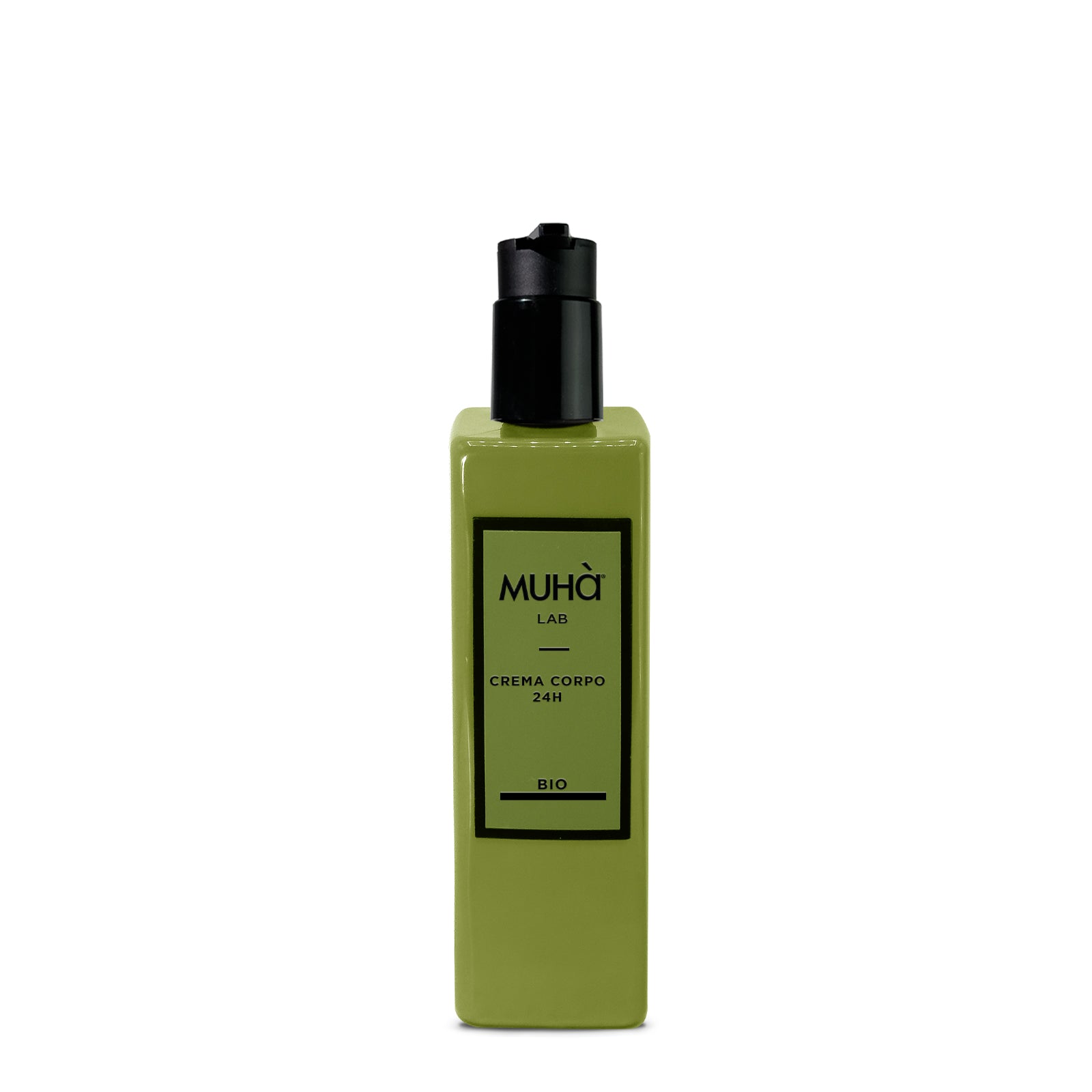 Crema Corpo Bergamotto e Ambre Gris – Latte d’Asina, Argan, Olio d’Oliva & Karité | Fragranza Fresca e Aromatica | Idrata & Tonifica | Muhà
