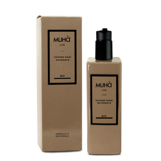 Sapone Mani Vaniglia e Patchouli – Argan & Calendula | Fragranza Gourmand, Dolce & Avvolgente | Mani Detergenti & Nutrienti | Muhà