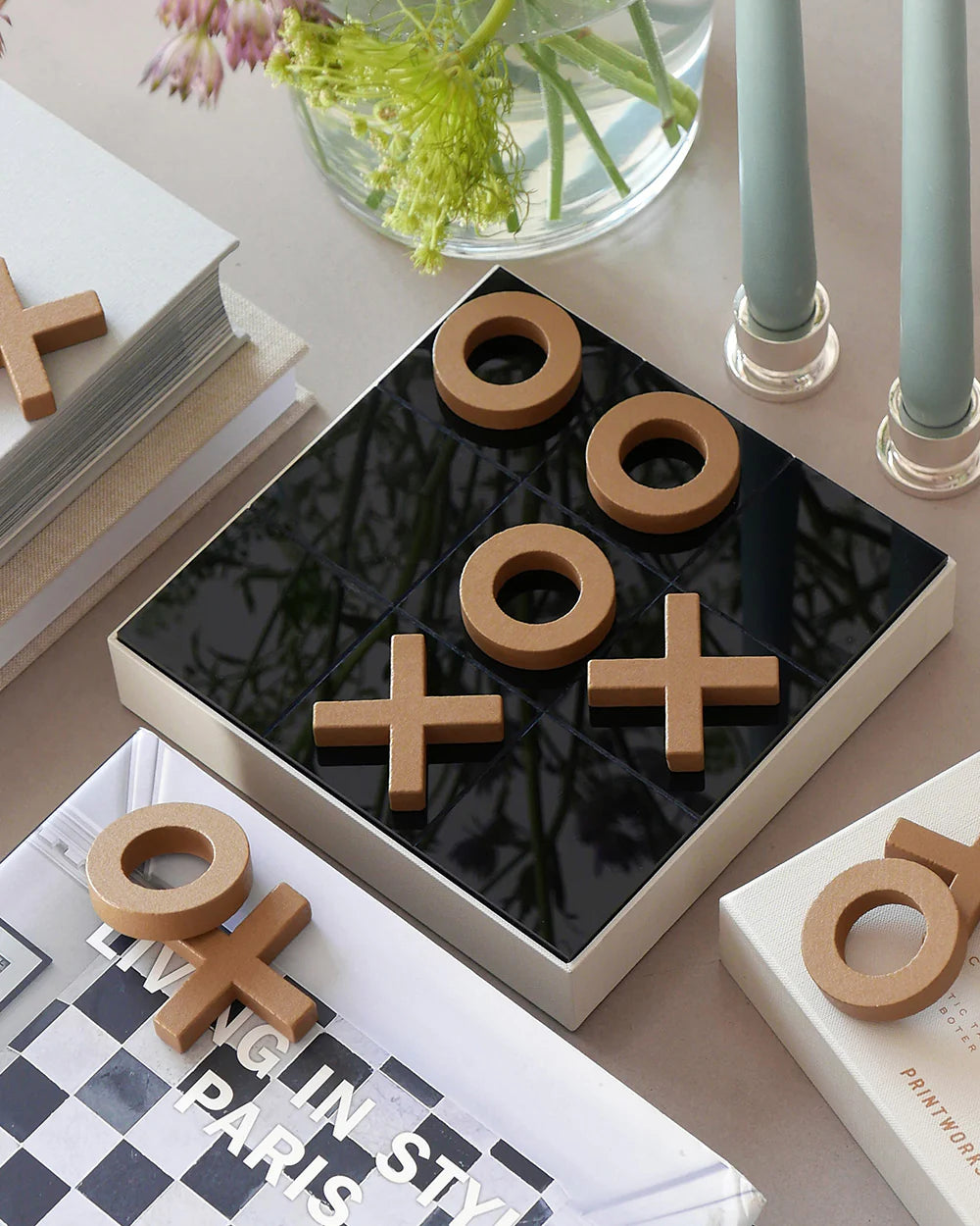 Tic Tac Toe design – Gioco tris decorativo | Printworks