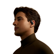 OpenFit 2+ Nero – Auricolari open-ear True Wireless con audio Dolby e multipoint | SHOKZ