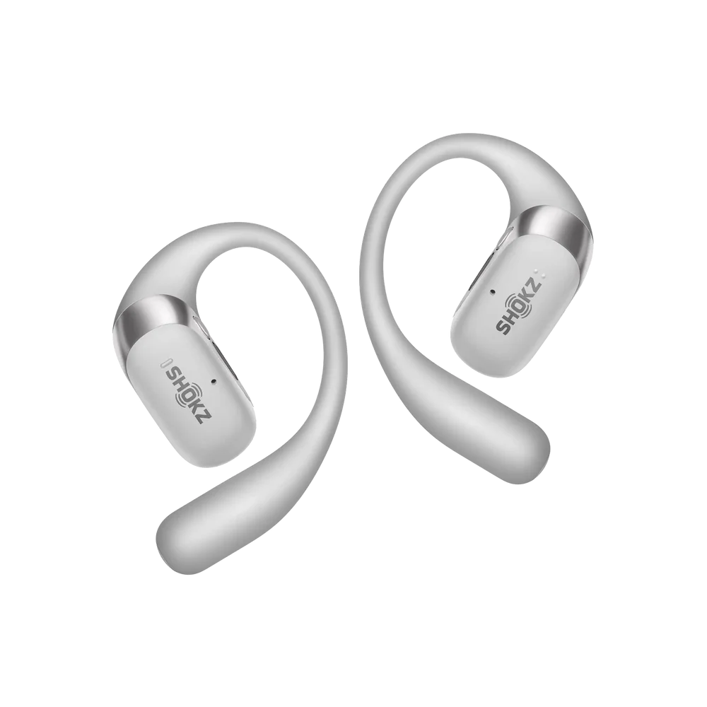OpenFit 2+ Grigio – Auricolari open-ear True Wireless con audio Dolby e multipoint | SHOKZ