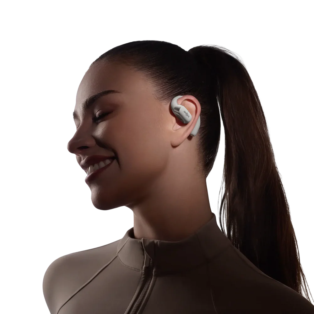 OpenFit 2+ Grigio – Auricolari open-ear True Wireless con audio Dolby e multipoint | SHOKZ