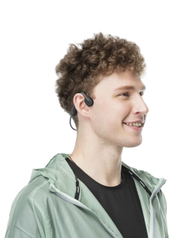 OpenMove Grigio – Auricolari open-ear Bluetooth a conduzione ossea, leggeri e versatili | SHOKZ