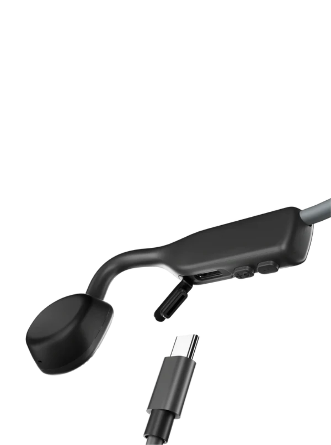 OpenMove Grigio – Auricolari open-ear Bluetooth a conduzione ossea, leggeri e versatili | SHOKZ