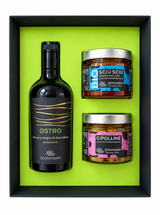 Confezione Regalo Olio EVO Ostro e Conserve | Scovaventi