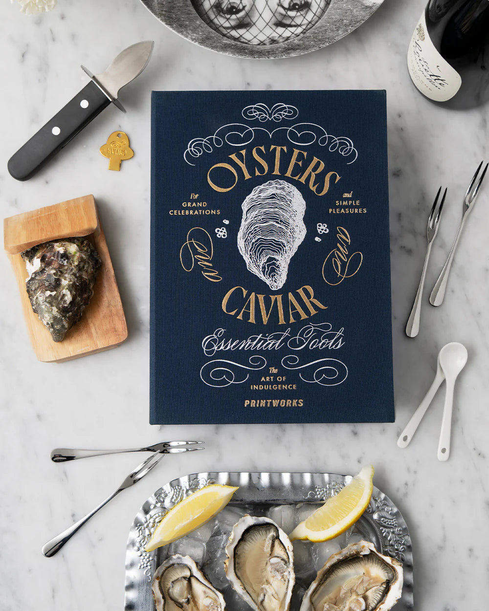 Set ostriche e caviale professionale – kit servizio gourmet | Printworks