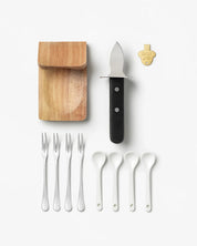 Set ostriche e caviale professionale – kit servizio gourmet | Printworks