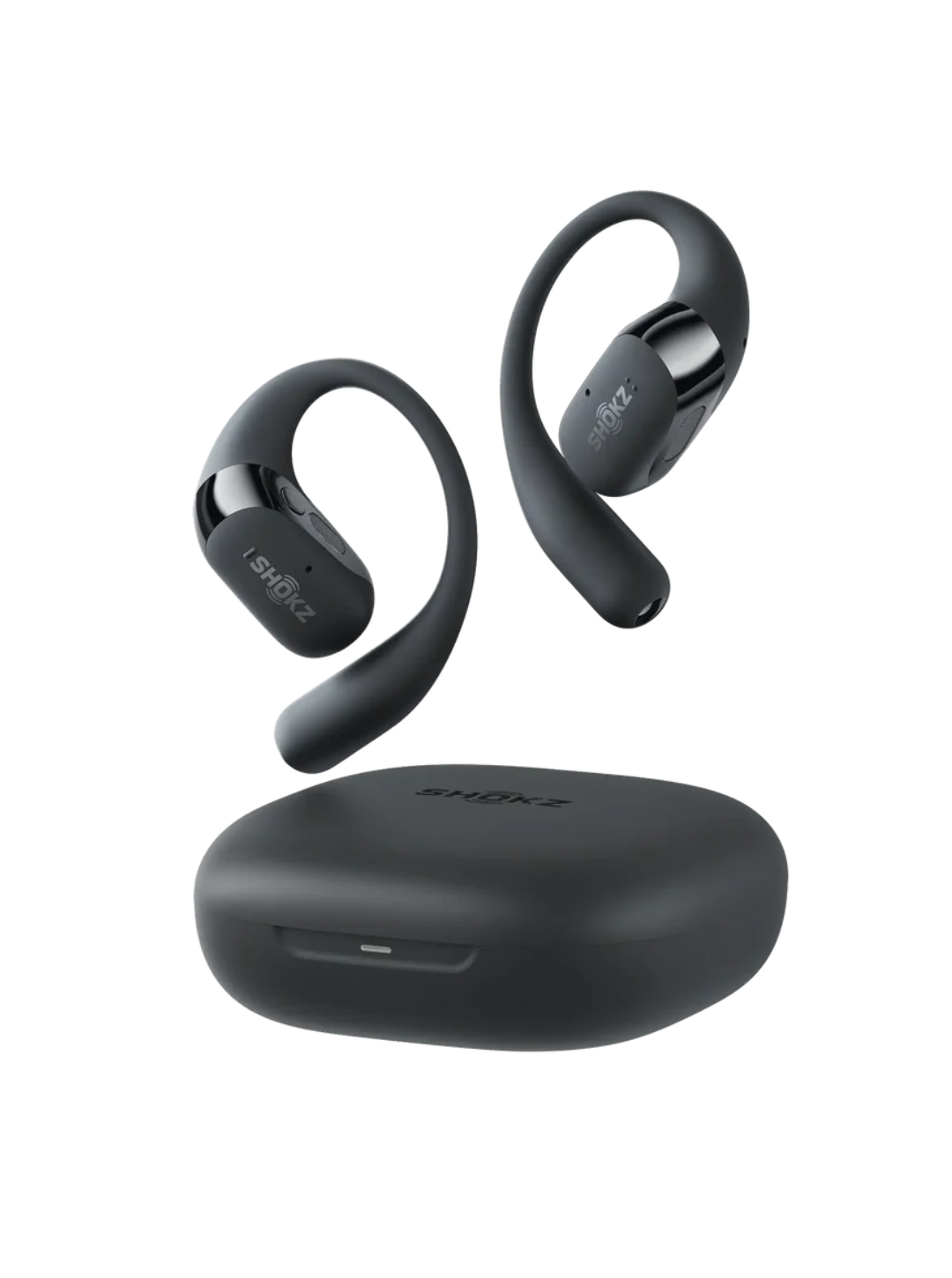 OpenFit 2 Nero – Auricolari open-ear True Wireless con bassi potenziati | SHOKZ