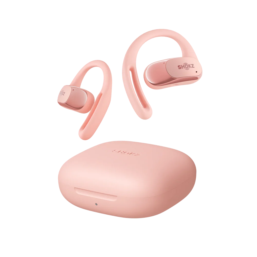 OpenFit Air Rosa – Auricolari open-ear True Wireless con gancio flessibile | SHOKZ