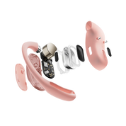 OpenFit Air Rosa – Auricolari open-ear True Wireless con gancio flessibile | SHOKZ