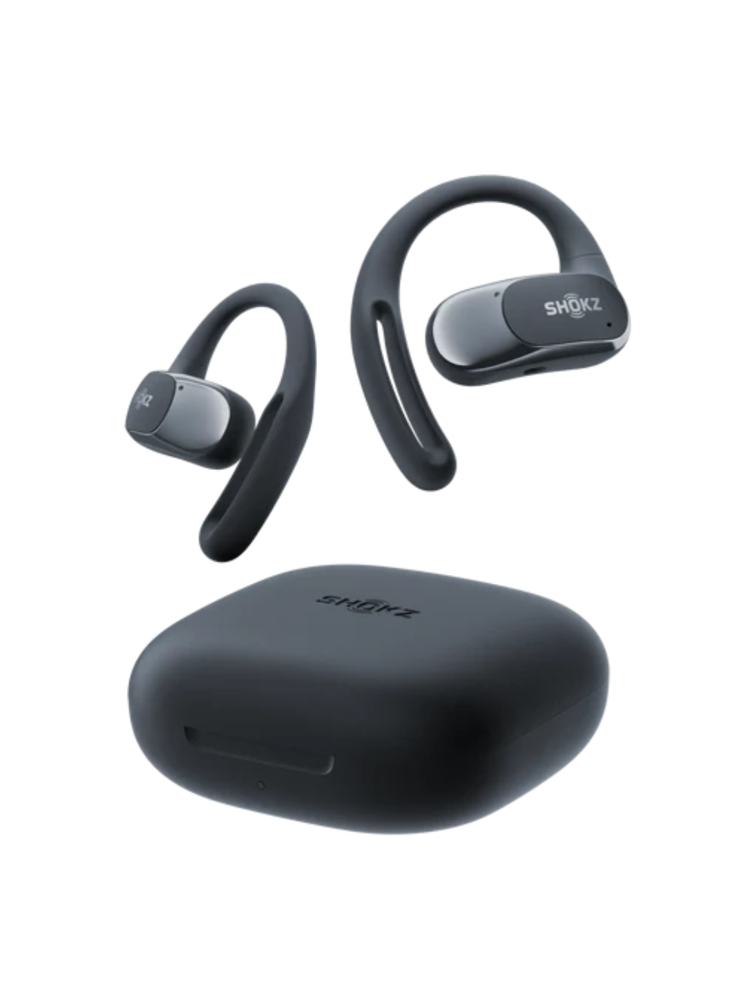OpenFit Air Nero – Auricolari open-ear True Wireless con gancio flessibile | SHOKZ